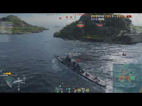 Smolensk T10 Soviet Cruiser | 7 Kills, 3k Base XP | World of Warships