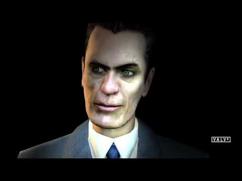 Half Life 2 E3 2003 Archive HD Tech Demo: G-Man (with commentary)