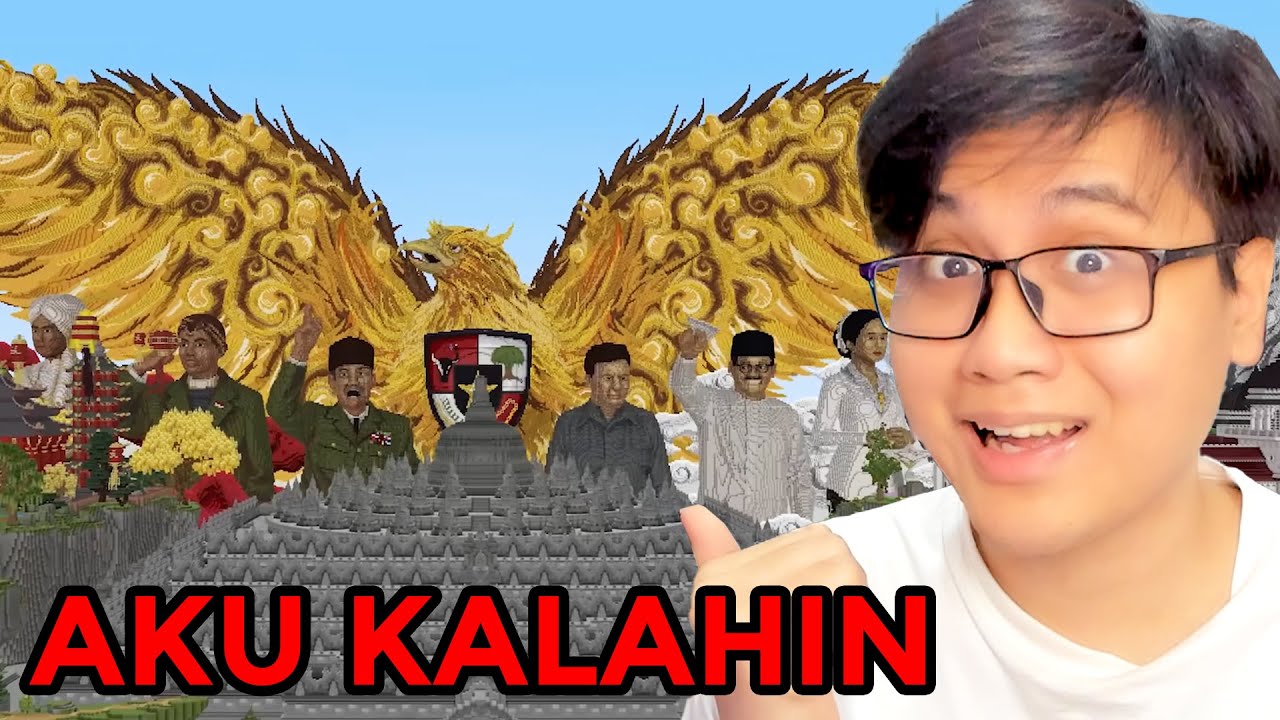 Aku Mengalahkan Build Minecraft Milik Azrealon yang Menang Lomba MrBeast!