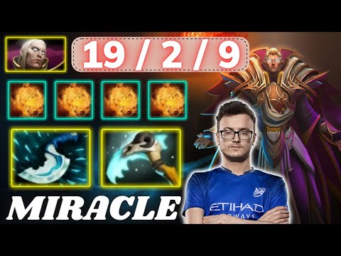 🔥 MIRACLE Invoker GODLIKE 19 KILLS 🔥 Blink + Hex By Miracle - Dota 2