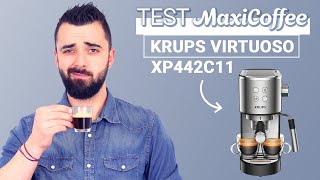 KRUPS VIRTUOSO XP442C11 | Machine expresso compacte | Le Test MaxiCoffee