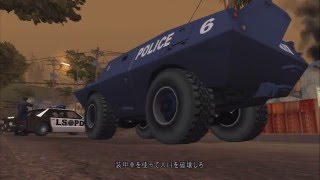 グランドセフトオートサンアンドレアス(HD) 実況プレイ【ラストミッションEndOfTheLine】