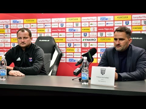 2019-11-16 Sandecja - Bruk-Bet Termalica 2-2 (2-0), pomeczowa konferencja