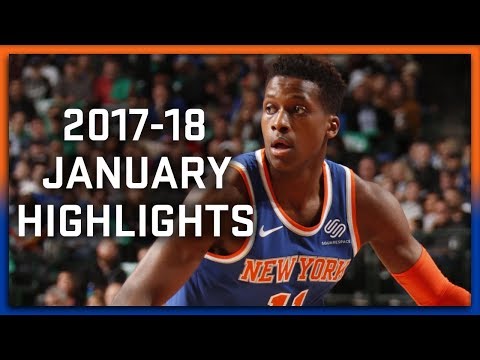Frank Ntilikina Full January 2017-18 NBA Highlights - New York Knicks