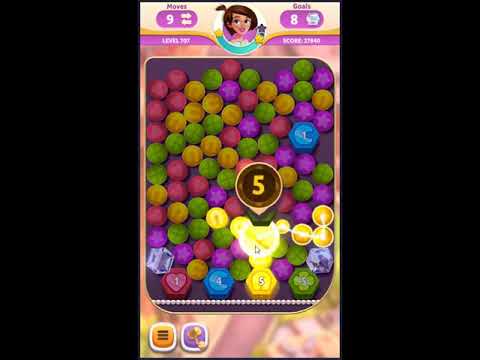 Diamond Diaries Saga Level 707 - NO BOOSTERS 💎 | SKILLGAMING ✔️