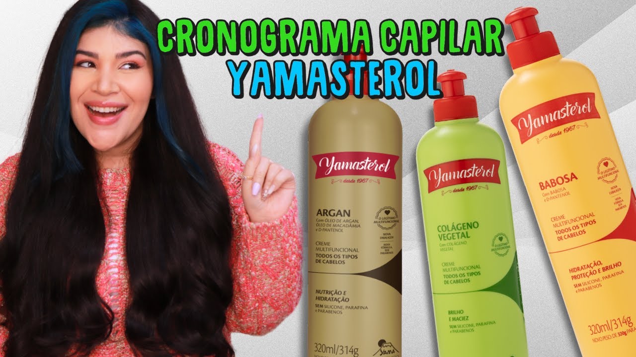 🤑 CRONOGRAMA CAPILAR BARATINHO COM YAMASTEROL [No/Low Poo e Cowash]