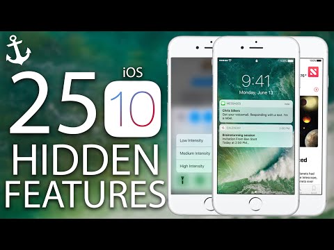 25 iOS 10 Hidden Features & Secrets!