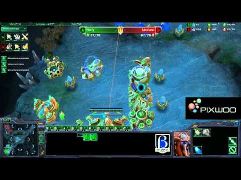 Starcraft 2 : Competition BSGP - BTMX Wolfy VS Modiano Game 2/2 PVP
