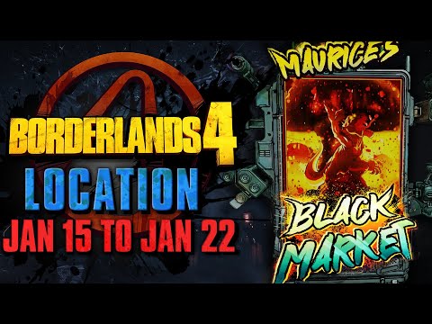 Standort des Schwarzmarkt-Verkaufsautomaten!! (15. Januar 2026) - Borderlands 4