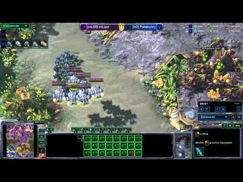 Starcraft 2 Legacy of the Void QXC vs Pokebunny Game 2 PvT SC2