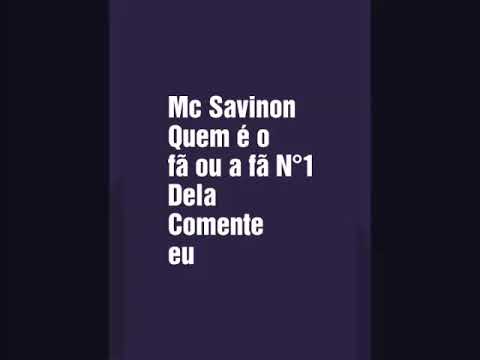 Mcs mas bonitas Mc Savinon #Parte7👏👏💖💕❤❤👍