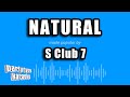 S Club 7 Natural Karaoke Version