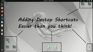 How to Create Desktop Shortcuts in Ubuntu 22.04.1 LTS
