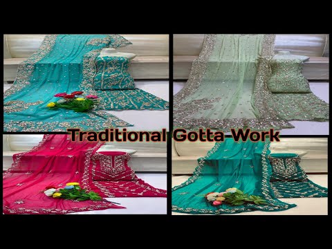 *🎊New Arrival New design🎊* || Beautiful Hand made Traditional LCD Gotta work Suits