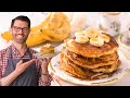 Chocolate Chip Banana Pancakes With Pancake Mix