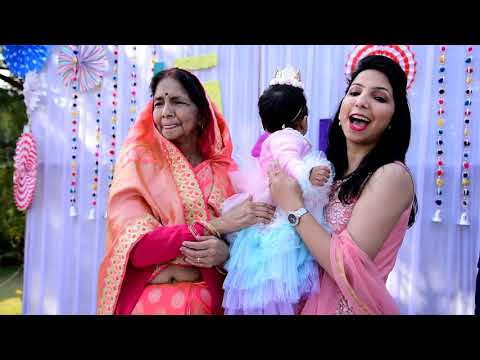 First Birthday Of Mihika covered by Kritika Arts, A venture by Abhinav Pratap