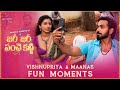 Vishnupriya Maanas Fun Moments Of Zari Zari Song BTS Sekhar Master Nivriti Extras
