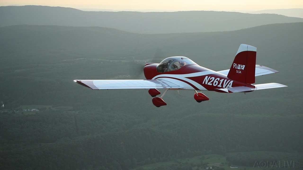 Aviation Vans RV Aircraft Flight Training in Van's RV12