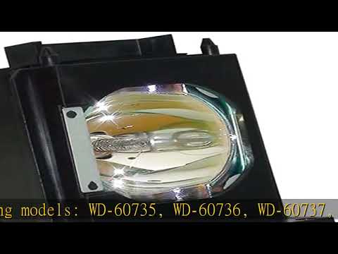 Original 915B403001 Replacement TV Lamp with Housing for Mitsubishi (Powered by Osram)