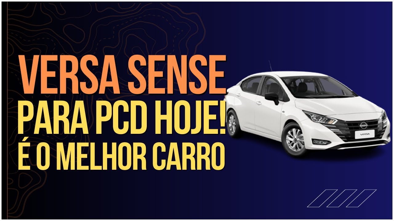 NISSAN VERSA SENSE: O MELHOR CARRO PCD QUE VOCÊ PODE TER! VEJA POR QUE ELE DERROTA A CONCORRÊNCIA!