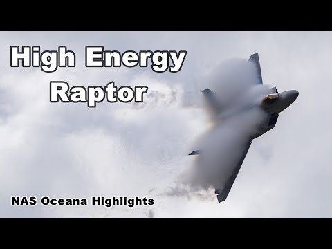 F-22 Raptor High-Energy Demo Highlights | Full Weekend at NAS Oceana