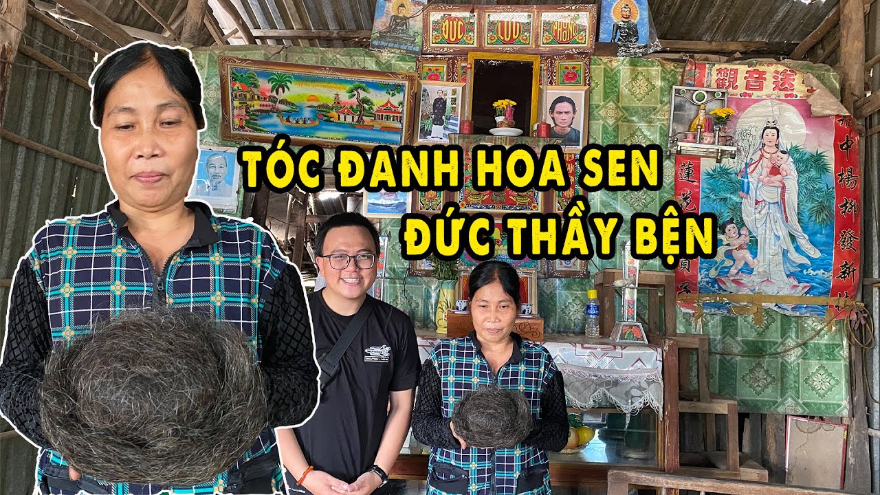 Tóc Đanh hình Hoa Sen được Đức Thầy Bện toả hương mỗi tối