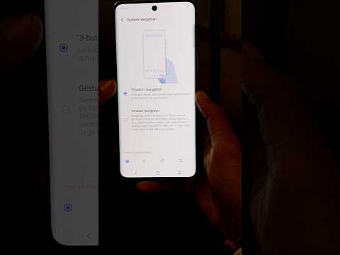 How to change Gesture Navigation bar #short