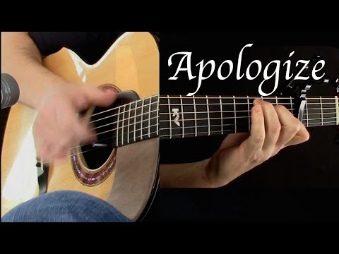 Kelly Valleau - Apologize (OneRepublic) - Fingerstyle Guitar