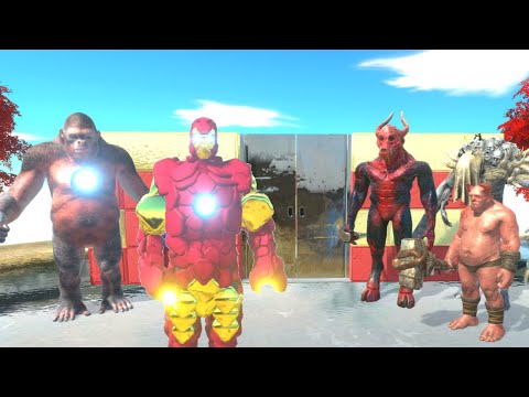 INFERNALS ATTACK GORO + IRON MAN -  ANIMAL REVOLT BATTLE SIMULATOR