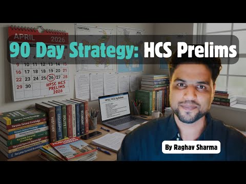 Do this for next 90 Days and clear HPSC HCS Prelims 2026