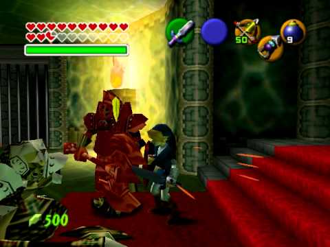 La maniere la plus rapide de tuer un hache viande sur zelda ocarina of time