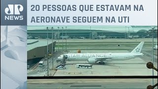 Passageiros relatam desespero em voo com turbulência que causou uma morte
