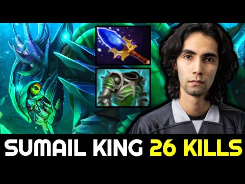 SUMAIL King No Mercy 26 Kills with Scepter Build Slark