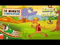 Zaky & Friends Compilation | Islamic Kids Cartoons | 70 Minutes