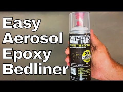 Raptor Liner 2K Epoxy Spray Bedliner | Full How to and Review