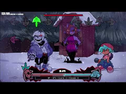 FNF Horrortale Infernal Harmony Mod - Blood n' Bones