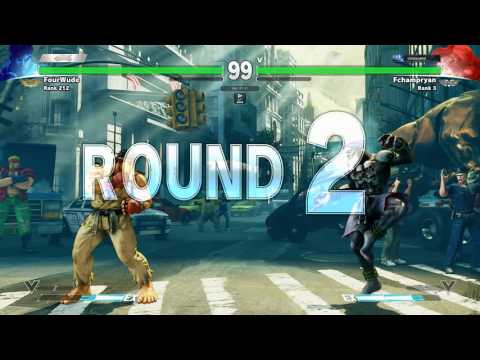SFV~ Ryu (FourWude) vs. Nash (Fchampryan) HD 20