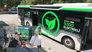 Elektirikli Otobüs Tanıtım Amaçlı ve Ücretsiz olarak 19-25 Ağustos Tar