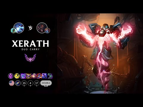 Xerath Bot vs Lucian - NA Master Patch 12.23