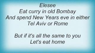 Rosemary Clooney - Let&#39;s Eat Home Lyrics