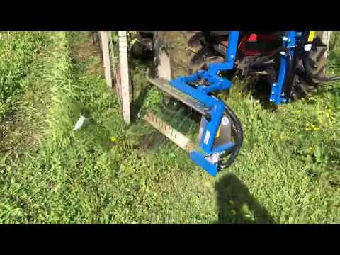 Spollonatrice Mod.S1E DX-SX per rimozione erba interfilare