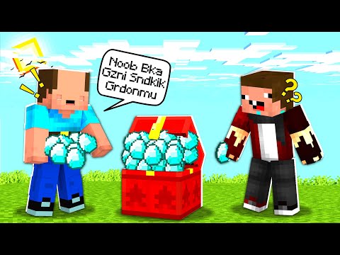 BALON KAFA'yı NOOB OLARAK TROLLEDİM  !! - Minecraft