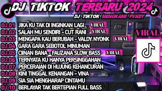 Download lagu DJ TIKTOK  TERBARU 2025🎵DJ JIKA KU TAK DIINGINKAN LAGI🎵 DJ SALAHMU SENDIRI 🎵 VIRAL TIKTOK mp3