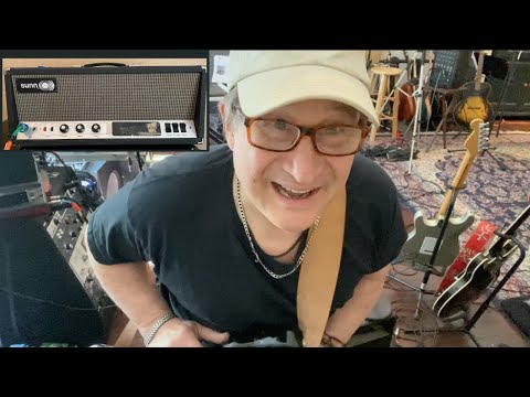 Vintage Sunn Amp Bass Recording Setup
