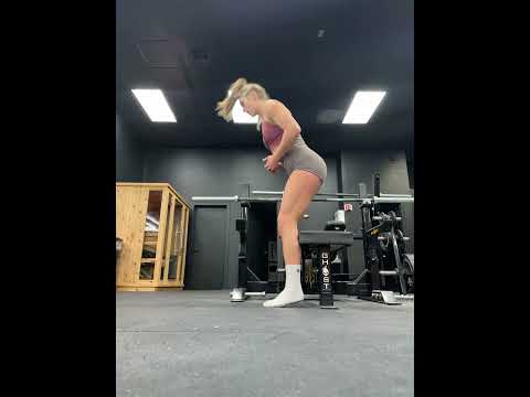 Heel Elevated Hip Hinge With Calf Cue