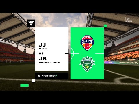EA FC 26| Jeju vs Jeonbuk | Round 26 | 2025 K League 1 (with Korean Commentary)