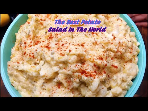 Homemade Potato Salad Recipe with Egg