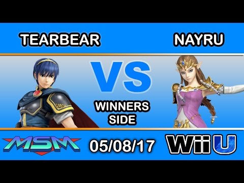 MSM 96 - Tearbear (Marth) Vs. Nayru (Zelda) Winners Side - Smash Wii U
