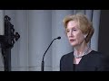 Susan Garrett Baker Longtime Friend Of Barbara Bush Gives Eulogy