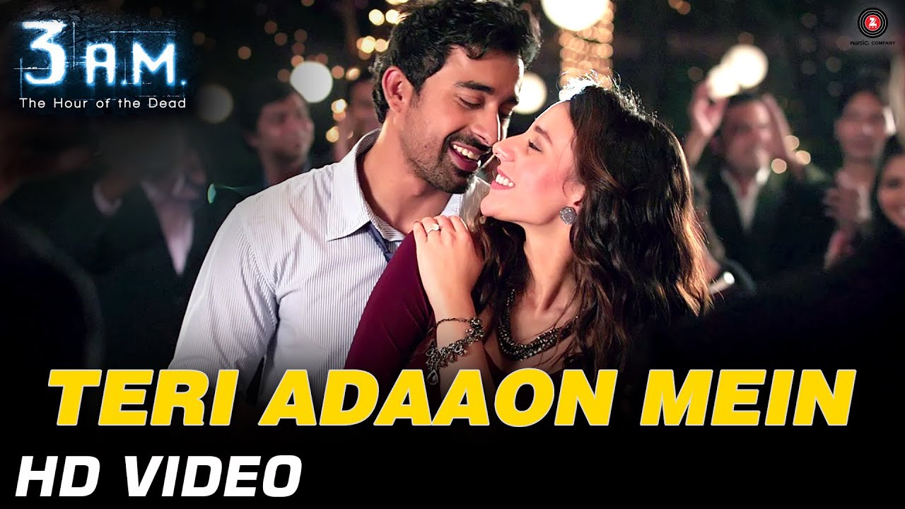 Teri Adaaon Mein Lyrics | 3 A.M. | Rannvijay Singh, Anindita Nayar | Mustafa Zahid | Pranay Rijiya